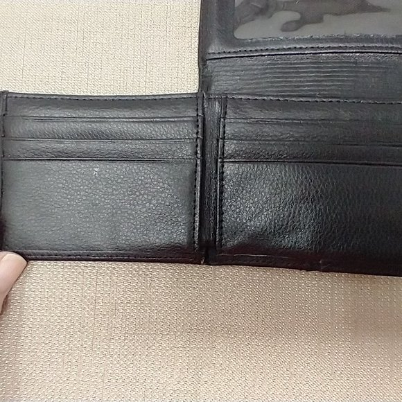 SONOMA BLACK LEATHER COMPACT WALLET - Picture 10 of 13